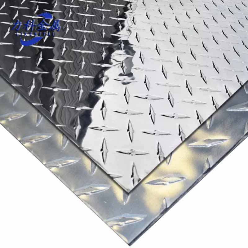 Checkered Embossed aluminum plate (1)